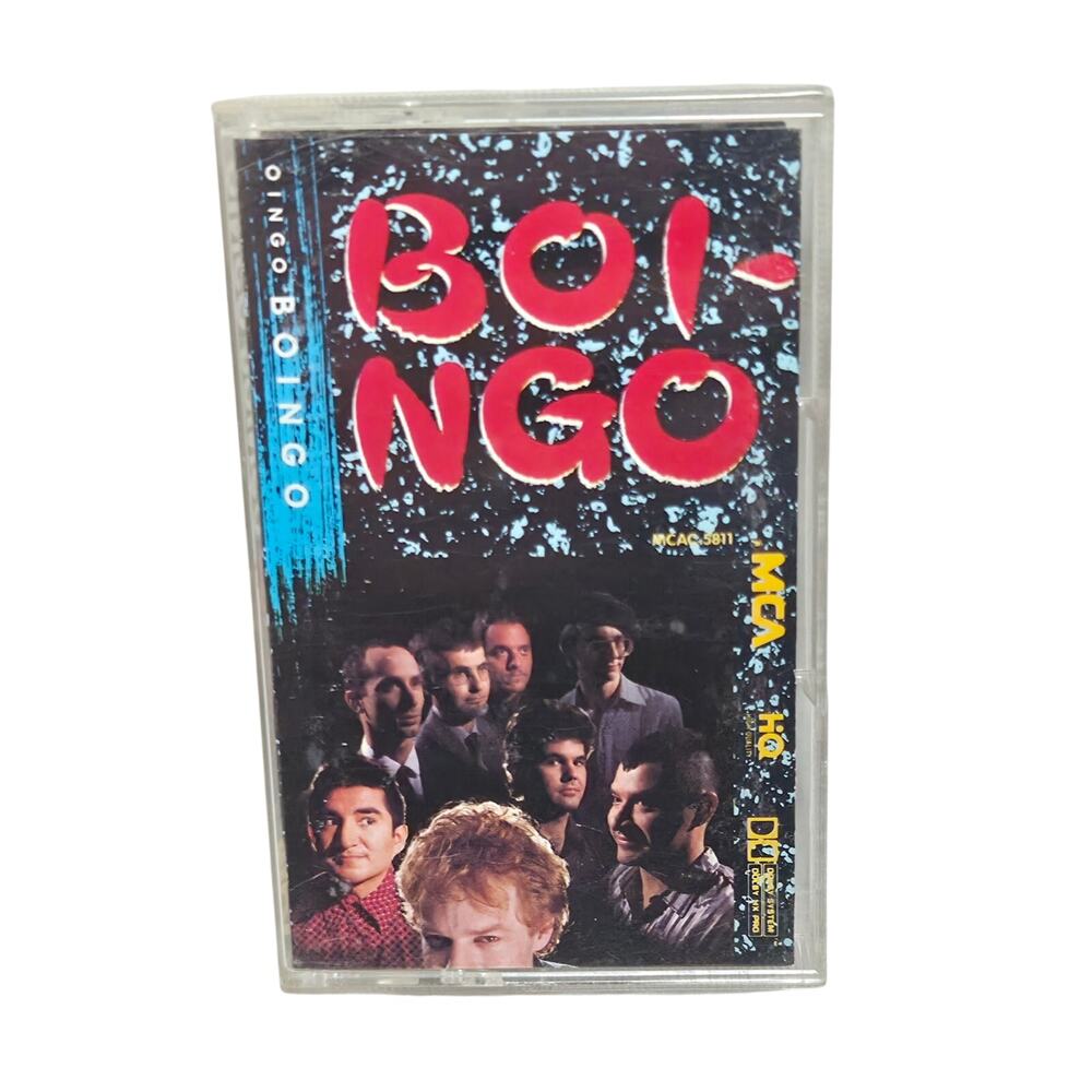 Oingo Boingo BOI-NGO Tested Cassette MCA 1986-1987 Sounds Great